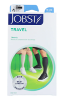 Jobst Travel Socks Zwart 41-42 - thumbnail