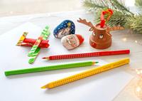 Faber Castell fc-280921 kleurpotlood faber-castell jumbo grip promotieset 8 + 1 + 1 - thumbnail