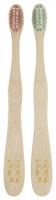 HEMA Kinder Tandenborstels Bamboe - 2 Stuks - thumbnail
