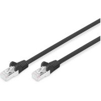 Digitus DB-160144-100-S RJ45 Netwerkkabel, patchkabel CAT 6 S/FTP 10.00 m Zwart 1 stuk(s) - thumbnail