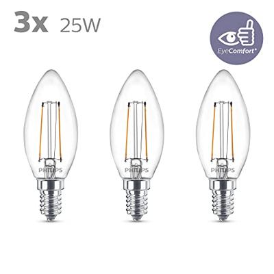 Philips 2W - E14 - 2700K - 250 lumen set van 3 - 929001238343