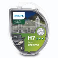 2-pack Philips LongLife EcoVision H7 - 12V - 55W - Halogeenlampen - thumbnail