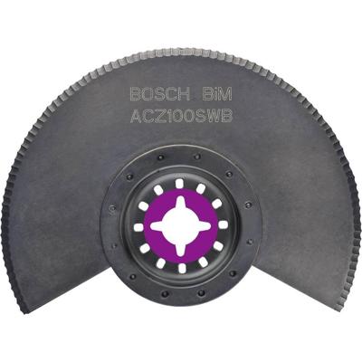 Bosch Accessories 2609256976 ACZ 100 SWB Bimetaal Segmentmes 100 mm 1 stuk(s) Bosch Accessories 2609256976 ACZ 100 SWB Bimetaal Segmentmes 100 mm 1 stuk(s)