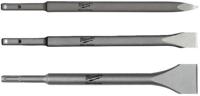 Milwaukee Accessoires startersset sds-plus beitelset (3-delig) - 4932430001 - thumbnail