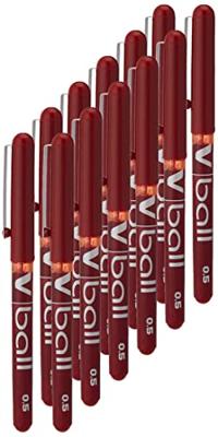 Pen Pilot BL-VB-5 Rood 0,3 mm (12 Stuks)