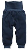 Playshoes Schnizler babybroekje fleece Blauw Melange-56 - thumbnail