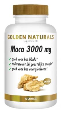 Golden Naturals Maca 3000 mg Capsules