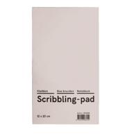 Kladblok Qbasic 12x20cm 150vel 45gr | 10 stuks - thumbnail