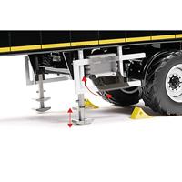 Wiking 0776 59 Schaal 1 Aanhanger Krampe rollenbandwagen SB II 30/1070, zwart - thumbnail