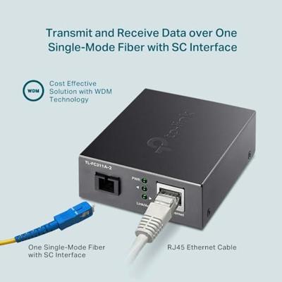 Singlemode Mediaconvertor TP-Link TL-FC311A-2 - thumbnail