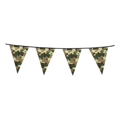 Boland Camouflage vlaggenlijn, 6mtr.