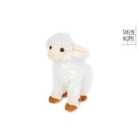 Take Me Home Schaap wit pluche staand s 20cm - thumbnail