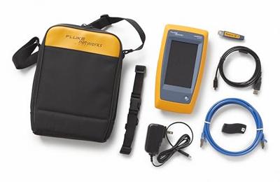 Fluke Networks LIQ-DUO-H6-EU Kabel-, netwerk- en WiFi-tester Geschikt voor: CAT 4, CAT 5, CAT 5e, CAT 6, CAT 6A, WiFi 6E, Kabel, 10 Gbit/s