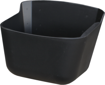 Voer/drinkbak 15 l Hoek-wand anti-mors en plug Voer/drinkbak 15 l Hoek-wand anti-mors en plug