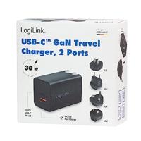 LogiLink PA0301 oplader voor mobiele apparatuur Universeel Zwart AC Snel opladen Binnen - thumbnail