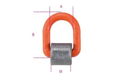 Beta 8068S 2,5-Aangelaste Beugels Voor Hijsen - 080680125