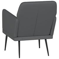 Fauteuil 61x78x80 cm kunstleer grijs - thumbnail