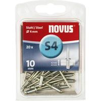 Novus Blindklinknagel S4 X 10mm, Staal S4 | 20 stuks - 045-0036 045-0036 - thumbnail
