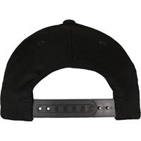 Flexfit FX7706FF Flexfit 110 Curved Visor Snapback - Black - One Size - thumbnail