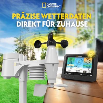 NATIONAL GEOGRAPHIC WIFI Weerstation met 7in1 Sensor