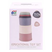 Stapeltoren Pastel, 8dlg. - thumbnail