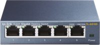 TP-Link TL-SG105 Unmanaged Gigabit Ethernet (10/100/1000) Zwart - thumbnail