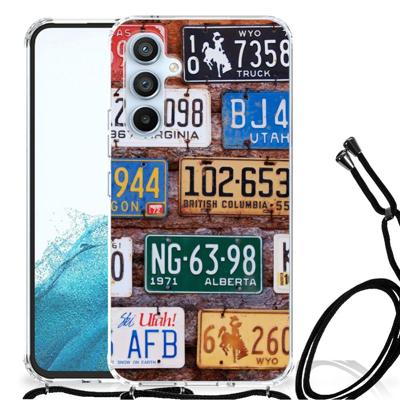 Samsung Galaxy A54 5G Anti-shock Hoesje met foto Kentekenplaten Samsung Galaxy A54 5G Anti-shock Hoesje met foto Kentekenplaten