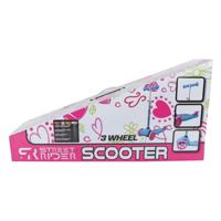 Street Rider 3-wiel step met verstelbaar stuur abec 7 roze - thumbnail