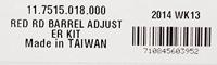 SRAM afstelbouten set adj.screw kit f.rd red - thumbnail