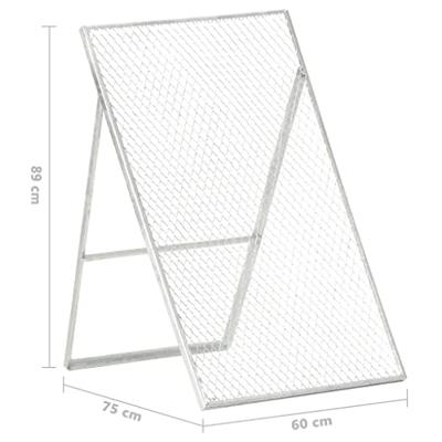 VidaXL Tuinzeef gegalvaniseerd staal