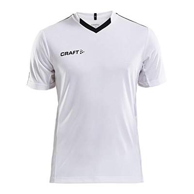 Craft 1905561 Progress Contrast Jersey M - White/Black - 3XL
