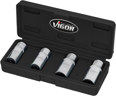 VIGOR stehbolzendreher "v6412/4" stud bolt extractor sets hazet VIGOR stehbolzendreher "v6412/4" stud bolt extractor sets hazet
