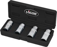 VIGOR tapeinduitdraaier "v6412/4 stud bolt extractor sets hazet - thumbnail
