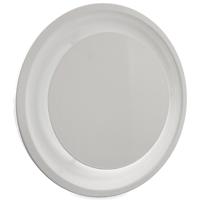 Rond Plafondrooster Opbouw Met Instelbaar Uitblaaspatroon Ø 315mm - Staal - Wit - thumbnail