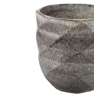 PTMD Bloempot Lotte Liver Diamond Ø53cm PTMD Bloempot Lotte Liver Diamond Ø53cm