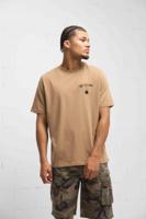 Off The Pitch Script Ace T-Shirt Heren Bruin - Maat M - Kleur: Bruin | Soccerfanshop - thumbnail