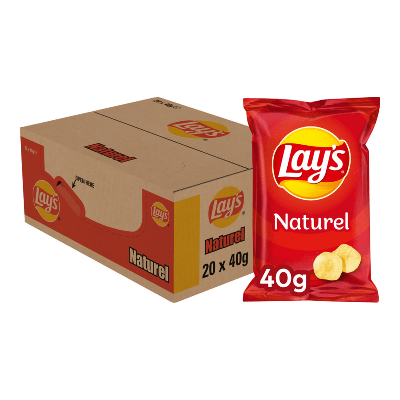 Lay's chips naturel (20x40gr)