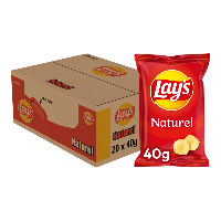 Lay's chips naturel (20x40gr) - thumbnail