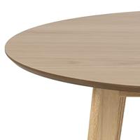 Bendt Ronde Eettafel 'Torkil' 105cm, kleur Naturel Eiken - thumbnail