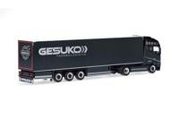 Herpa 318280 H0 Vrachtwagen Volvo FH 16 GL XL 2020 koelkoffer-zadeltrein „GESUKO” - thumbnail