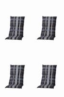 Kussen mona niedrig Nils taupe (4 stuks) Madison - Madison - thumbnail