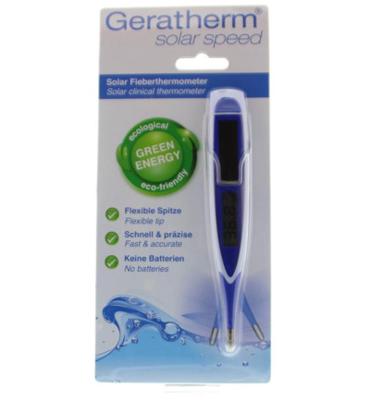 Geratherm Thermometer solar speed 1 Stuks Geratherm Thermometer solar speed 1 Stuks