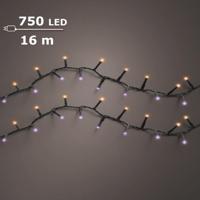 LED compact twinkle buiten 1600 cm 750 lampjes assortie Lumineo - Lumineo - thumbnail