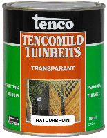 Transparant donkerbruin 2,5l tencomild verf/beits Tenco - Tenco - thumbnail
