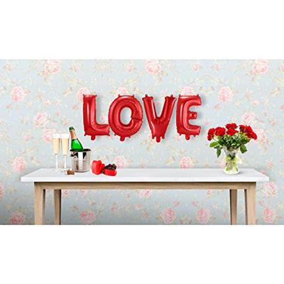 Set folie ballonnen &apos;Love&apos;