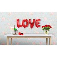 Set folie ballonnen &apos;Love&apos; - thumbnail