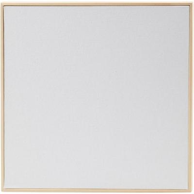 Creativ Company Canvas paneel met lijst, afm 30x30 cm, 280 gr, wit, 1 stuk