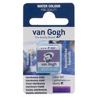 Van Gogh Aquarelverf Napje - Interference Violet #847 - thumbnail