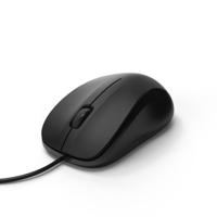Hama Muis USB Optisch Zwart 3 Toetsen 1200 dpi Geluidsarme toetsen - thumbnail