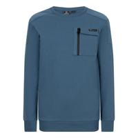 Sweater Pocket Zip Steel Blue - thumbnail